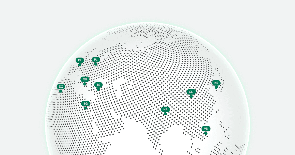 globe demo screenshot