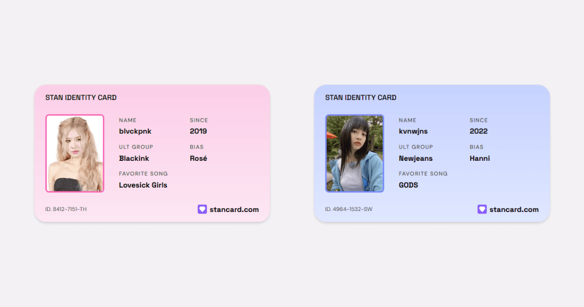 stancard demo screenshot